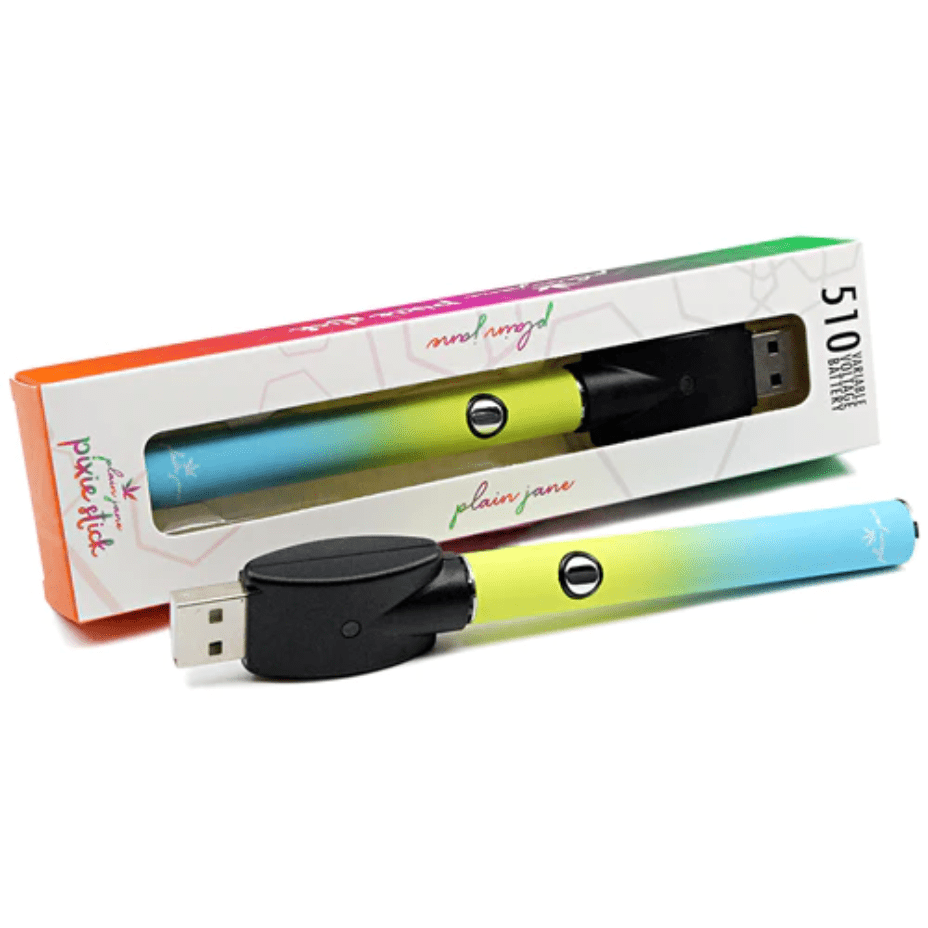 Plain Jane Pixie Stick 510 Battery 320mAh / Blue Lagoon Okotoks Vape SuperStore Okotoks Alberta