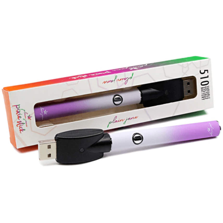 Plain Jane Pixie Stick 510 Battery 320mAh / Purple Rain Okotoks Vape SuperStore Okotoks Alberta