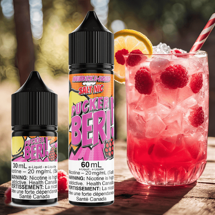 Pucker Beri Salt by Maverick E-Liquid Okotoks Vape SuperStore Okotoks Alberta