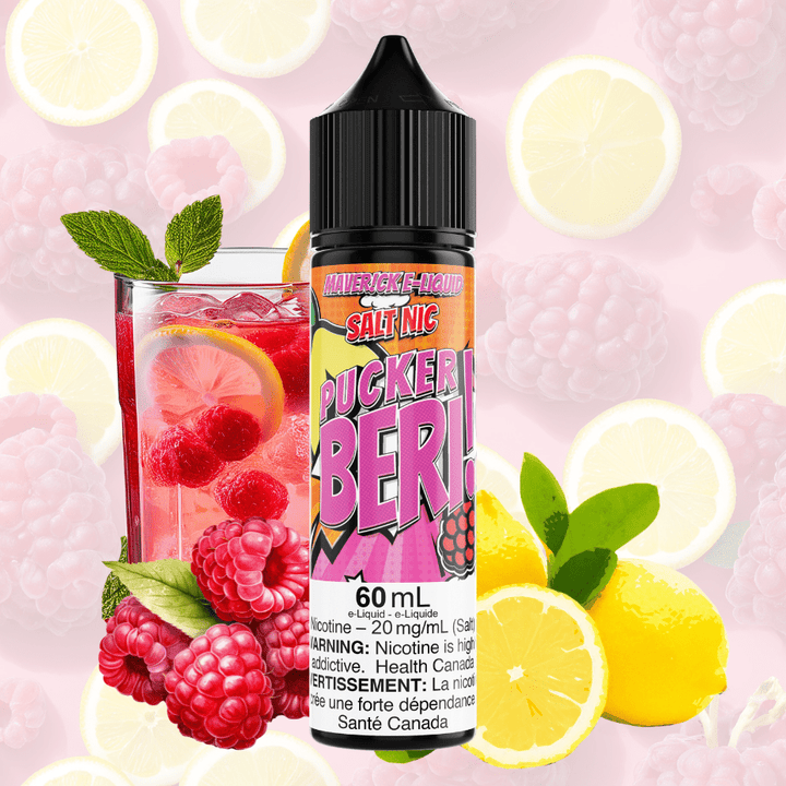 Pucker Beri Salt by Maverick E-Liquid Okotoks Vape SuperStore Okotoks Alberta