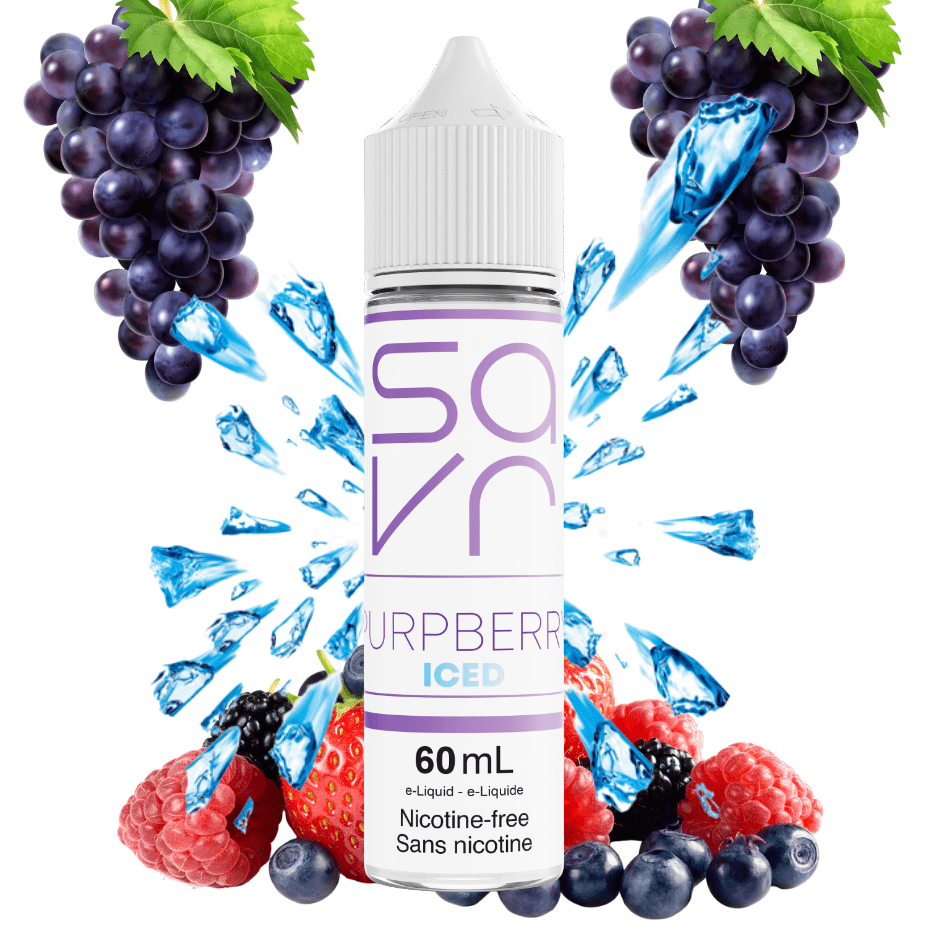 Purpberry Ice by Savr E-Liquid 60mL / 3mg Okotoks Vape SuperStore Okotoks Alberta