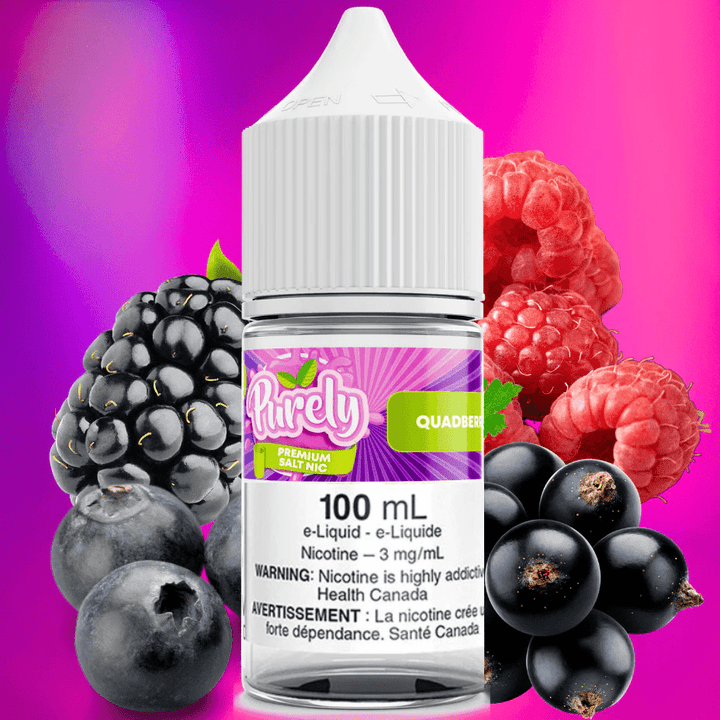 Quadberry by Purely E-liquid-100ml 100ml / 3mg Okotoks Vape SuperStore Okotoks Alberta