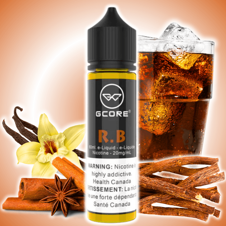 R.B. Salt by Gcore E-Liquid 60ml 20mg / 60mL Okotoks Vape SuperStore Okotoks Alberta