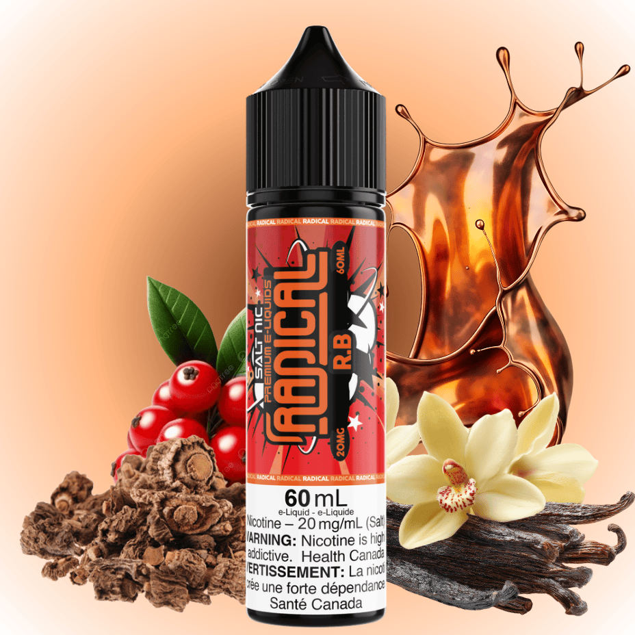 R.B Salt by Radical E-Liquid-60mL 60ml / 20mg Okotoks Vape SuperStore Okotoks Alberta