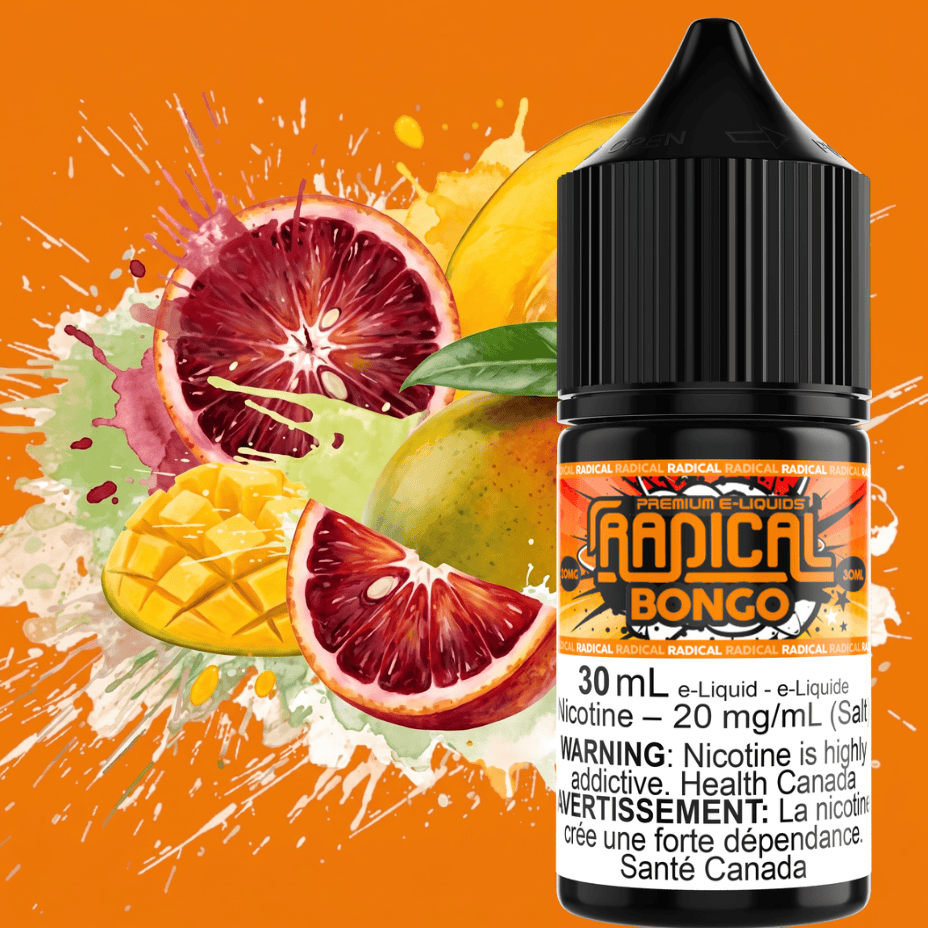 Radical E-liquid - Bongo Salt 30ml Okotoks Vape SuperStore Okotoks Alberta