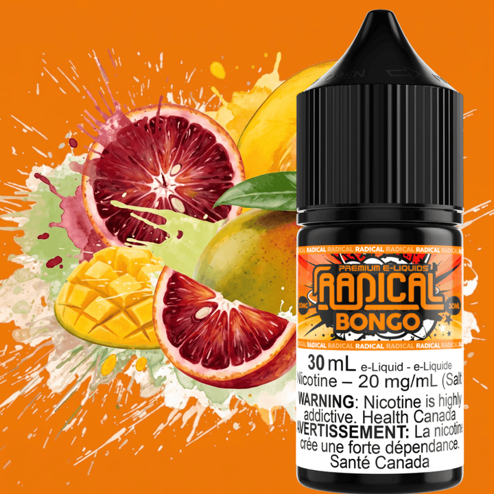 Radical E-liquid - Bongo Salt 30ml Okotoks Vape SuperStore Okotoks Alberta