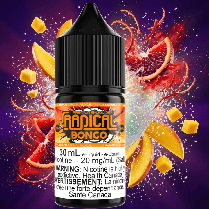Radical E-liquid - Bongo Salt 30ml Okotoks Vape SuperStore Okotoks Alberta