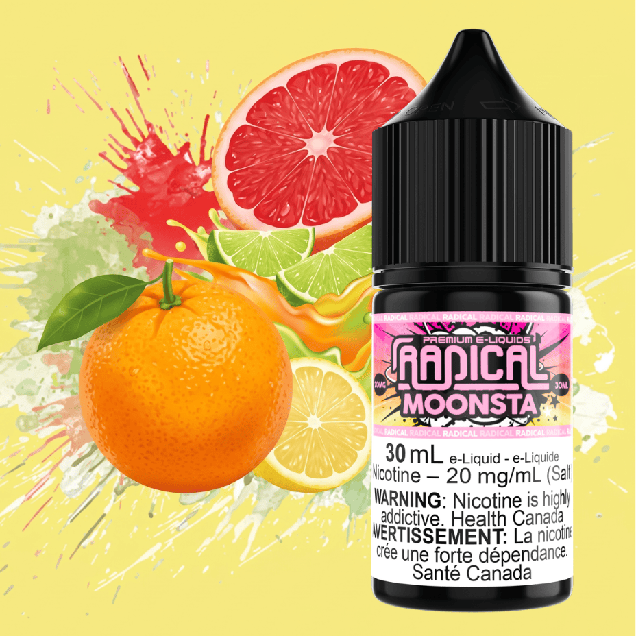 Radical E-liquid - Moonsta Salt 30ml Okotoks Vape SuperStore Okotoks Alberta
