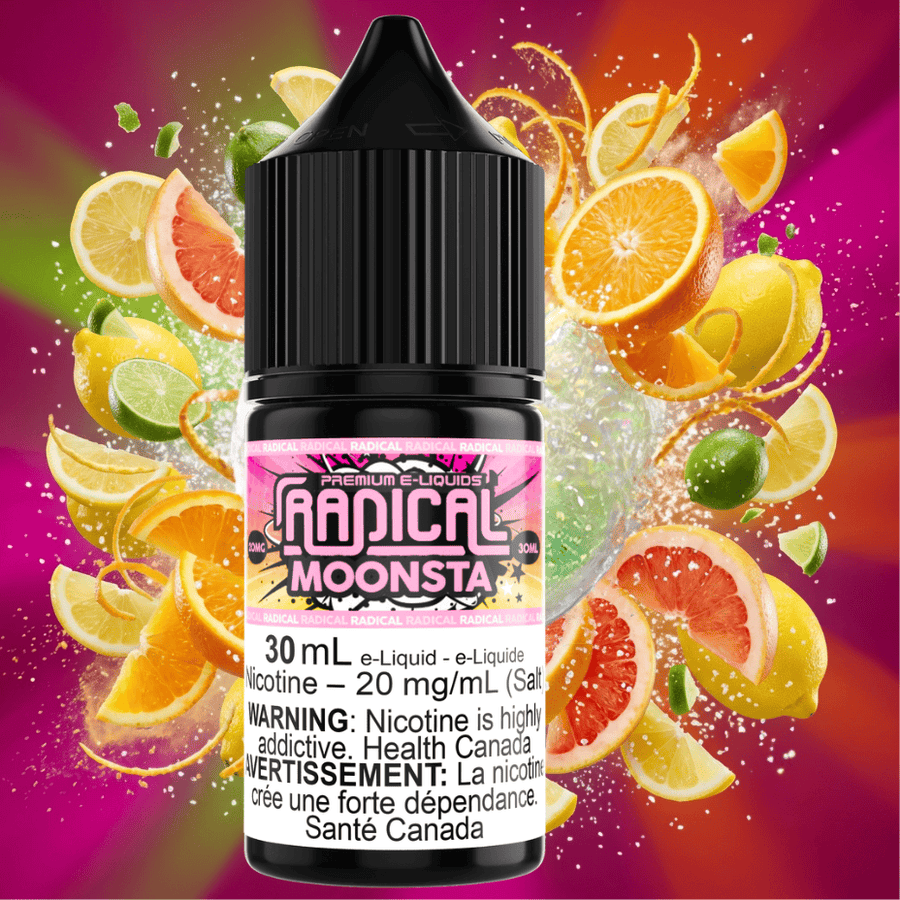 Radical E-liquid - Moonsta Salt 30ml Okotoks Vape SuperStore Okotoks Alberta