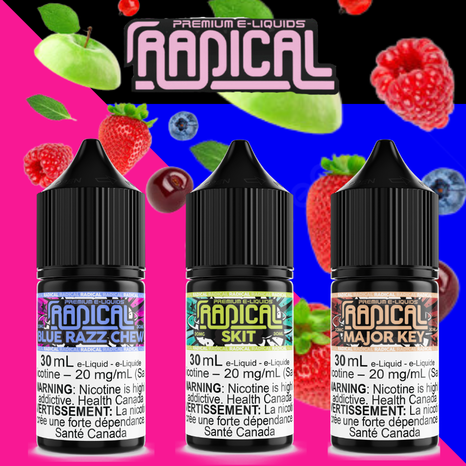 Radical E-liquid - Okotoks Vape SuperStore Alberta, Canada