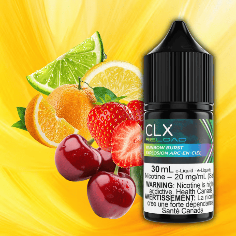 Rainbow Burst Salt by CLX Reload E-Liquid Okotoks Vape SuperStore Okotoks Alberta