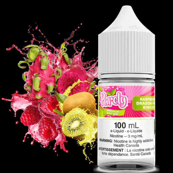 Raspberry Dragon Fruit Kiwi by Purely E-liquid-100ml 100ml / 3mg Okotoks Vape SuperStore Okotoks Alberta