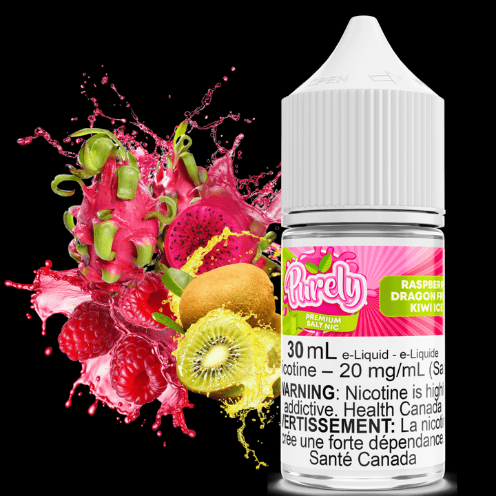 Raspberry Dragon Fruit Kiwi Ice Salt Nic by Purely E-Liquid 30ml / 12mg Okotoks Vape SuperStore Okotoks Alberta