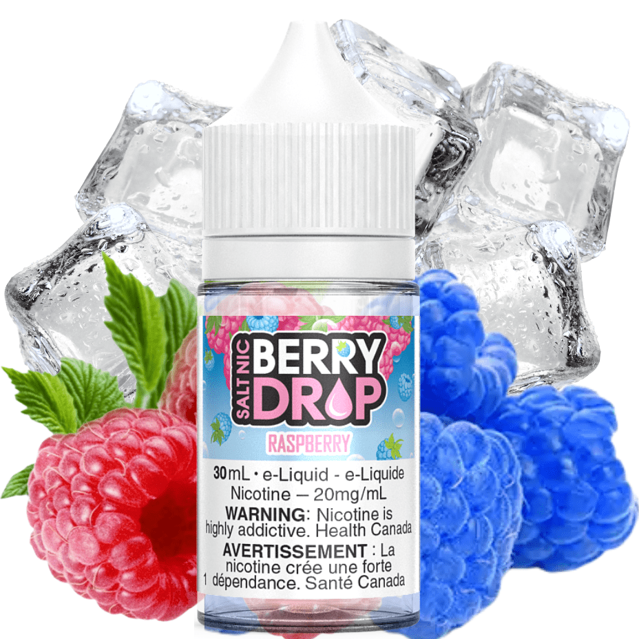 Raspberry Ice Salt by Berry Drop E-Liquid 30ml / 12mg Okotoks Vape SuperStore Okotoks Alberta