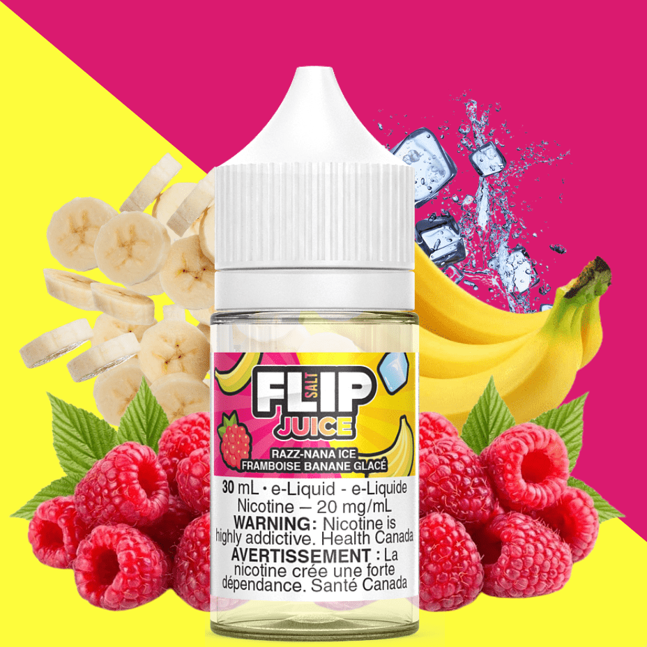 Razz-Nana Ice Salt by Flip Juice 30ml / 12mg Okotoks Vape SuperStore Okotoks Alberta