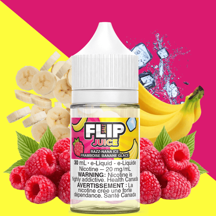 Razz-Nana Ice Salt by Flip Juice 30ml / 12mg Okotoks Vape SuperStore Okotoks Alberta