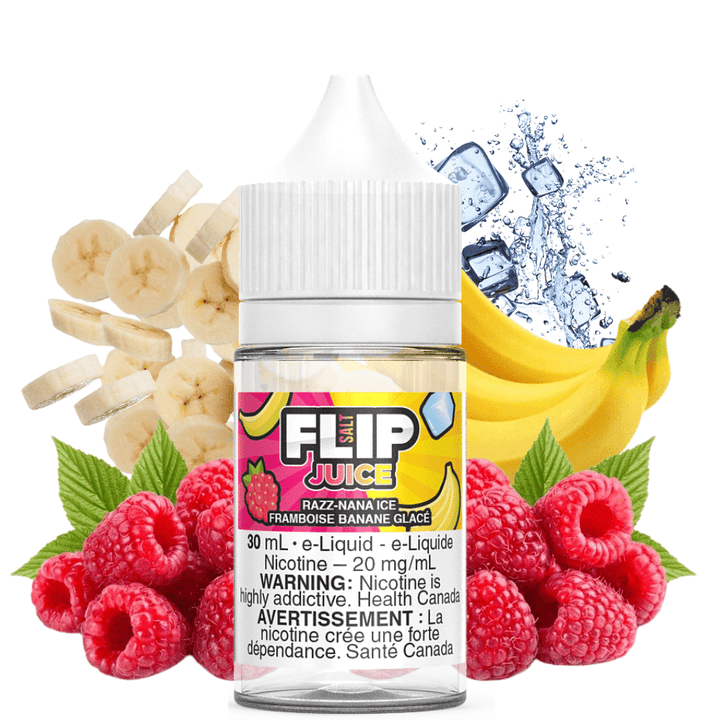 Razz-Nana Ice Salt by Flip Juice Okotoks Vape SuperStore Okotoks Alberta