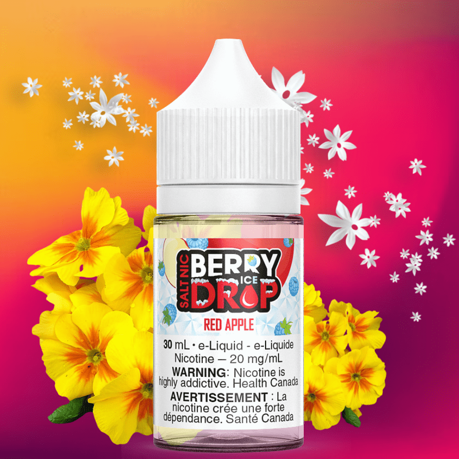 Red Apple Ice Salt by Berry Drop E-Liquid Okotoks Vape SuperStore Okotoks Alberta