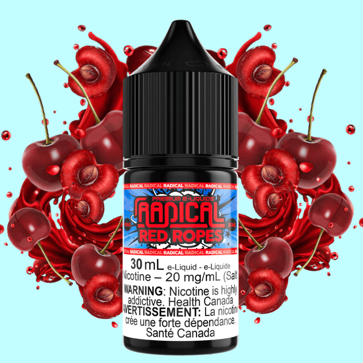Red Ropes Salt Nic by Radical E-liquid 30mL / 20mg Okotoks Vape SuperStore Okotoks Alberta