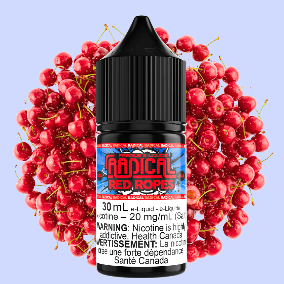 Red Ropes Salt Nic by Radical E-liquid Okotoks Vape SuperStore Okotoks Alberta