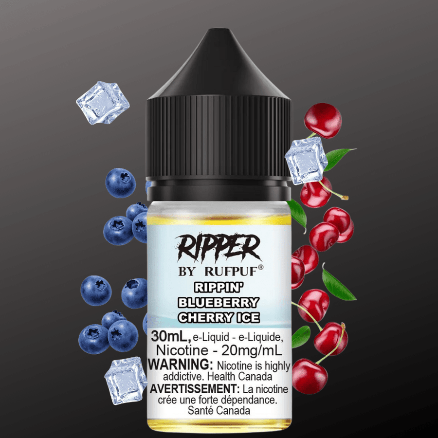 Ripper Rufpuf Salt-Blueberry Cherry Ice 30ml / 10mg Okotoks Vape SuperStore Okotoks Alberta