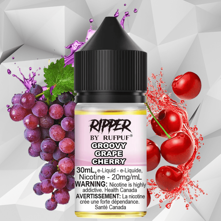 Ripper Rufpuf Salt-Groovy Grape Cherry 30ml / 10mg Okotoks Vape SuperStore Okotoks Alberta