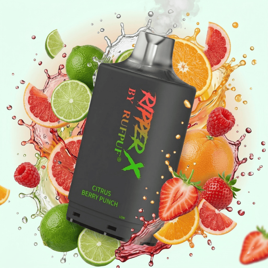 Ripper X 75K Turbo Pod - Citrus Berry Punch 75000 Puffs / 20mg Okotoks Vape SuperStore Okotoks Alberta