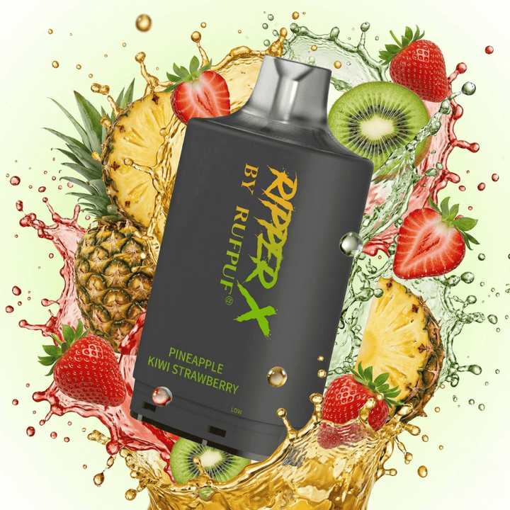 Ripper X 75K Turbo Pod - Pineapple Kiwi Strawberry 75000 Puffs / 20mg Okotoks Vape SuperStore Okotoks Alberta