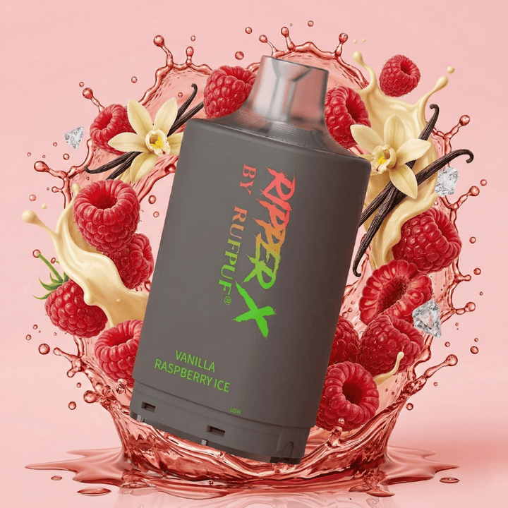Ripper X 75K Turbo Pod - Vanilla Raspberry Ice 75000 Puffs / 20mg Okotoks Vape SuperStore Okotoks Alberta
