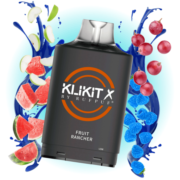 RufPuf Klikit X 35K Turbo Pod-Fruit Rancher Okotoks Vape SuperStore Okotoks Alberta