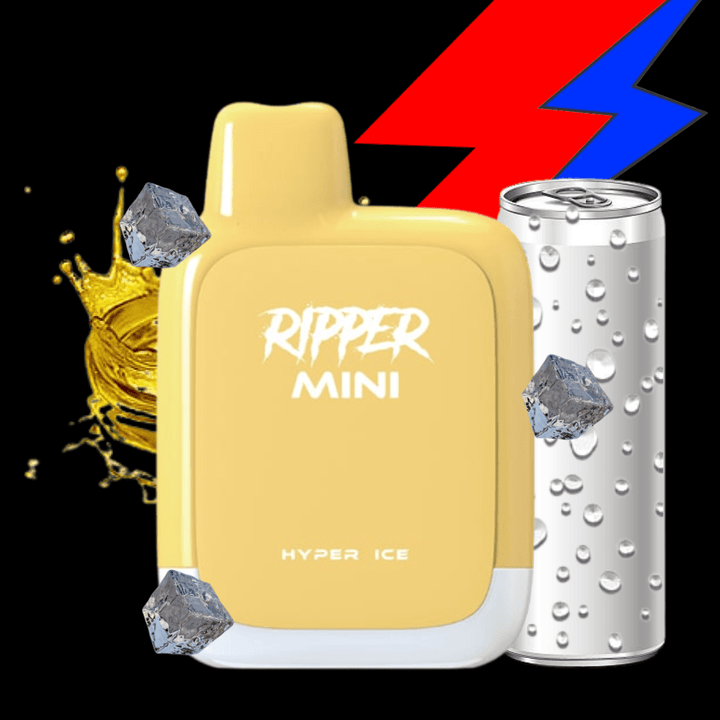 Rufpuf Ripper Mini Disposable Vape-1100 1000 puffs / Hyper Ice Okotoks Vape SuperStore Okotoks Alberta