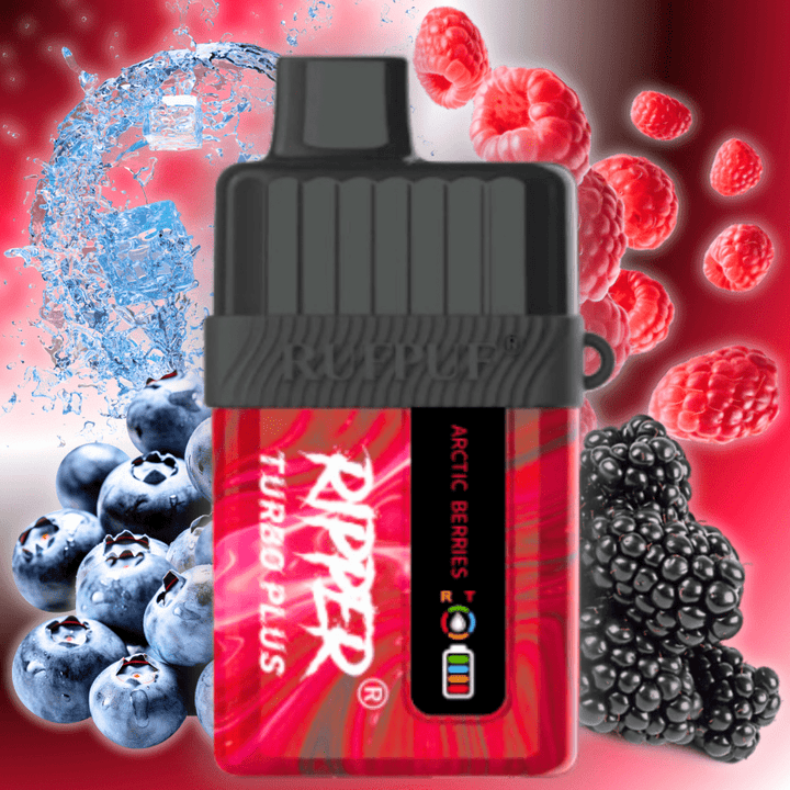 RufPuf Ripper Turbo Plus 20K Disposable Vape - Arctic Berries 20000 Puffs / 20mg Okotoks Vape SuperStore Okotoks Alberta