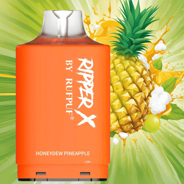 RufPuf Ripper X 25K - Honeydew Pineapple 25000 / 20mg Okotoks Vape SuperStore Okotoks Alberta