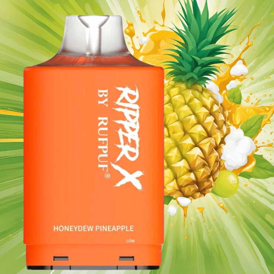 RufPuf Ripper X 25K - Honeydew Pineapple 25000 / 20mg Okotoks Vape SuperStore Okotoks Alberta