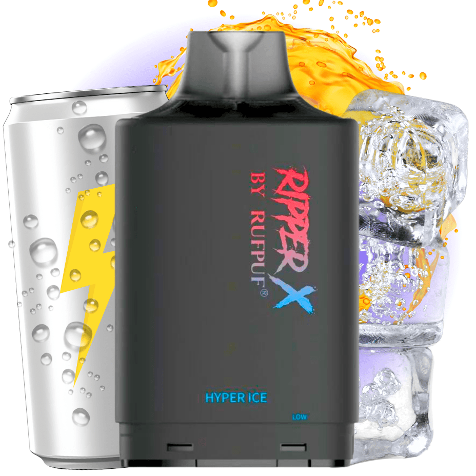 RufPuf Ripper X 25K - Hyper Ice Okotoks Vape SuperStore Okotoks Alberta