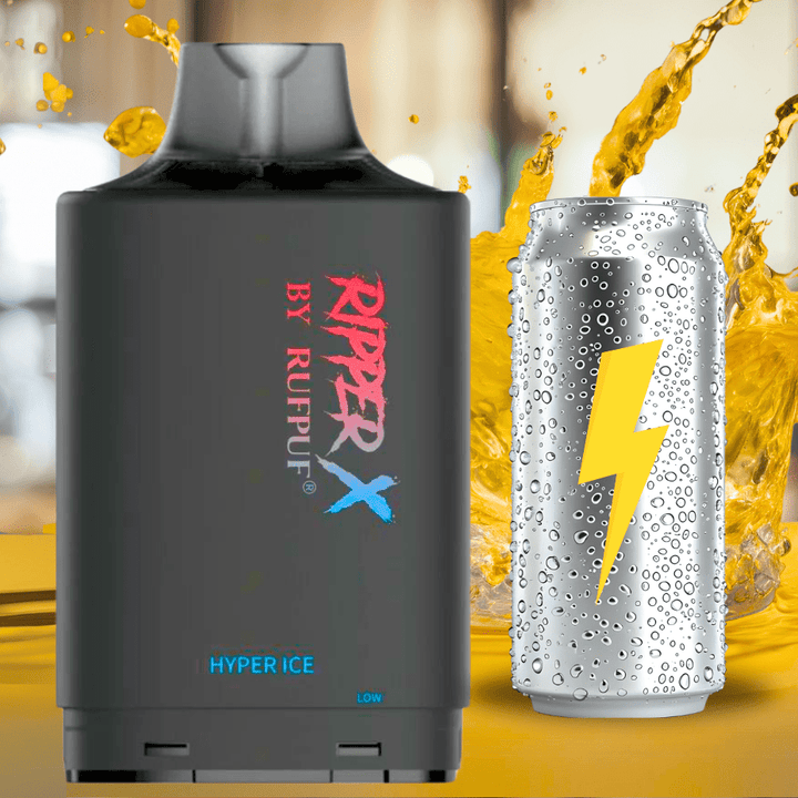 RufPuf Ripper X 50K Turbo Pod - Hyper Ice Okotoks Vape SuperStore Okotoks Alberta