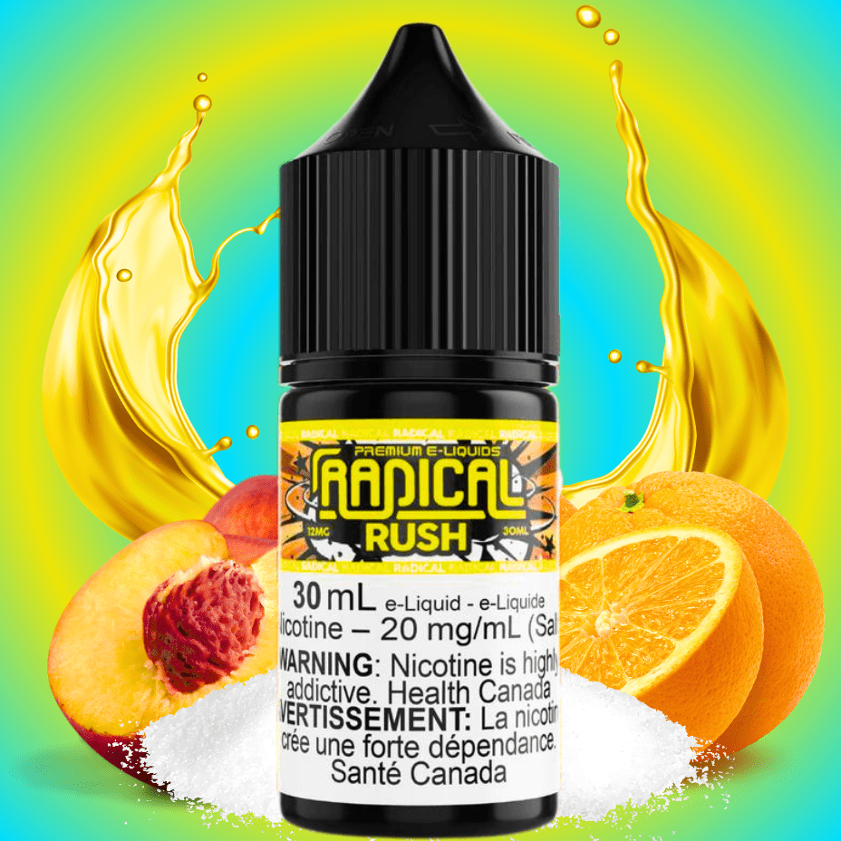 Rush Salt by Radical E-Liquid Okotoks Vape SuperStore Okotoks Alberta