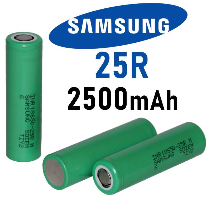 Samsung INR-18650-25R Authentic Battery Okotoks Vape SuperStore Okotoks Alberta