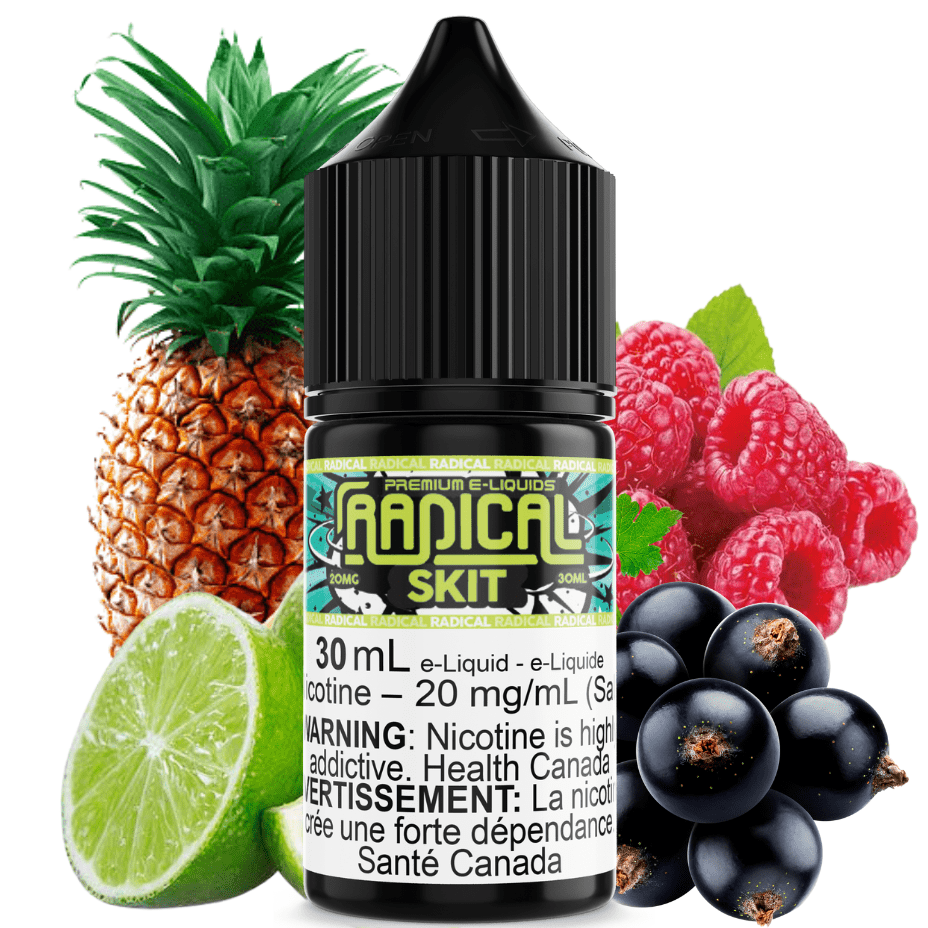 Skit Salt Nic by Radical E-liquid 30ml / 12mg Okotoks Vape SuperStore Okotoks Alberta