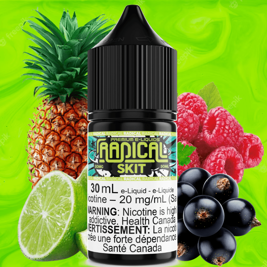 Skit Salt Nic by Radical E-liquid Okotoks Vape SuperStore Okotoks Alberta