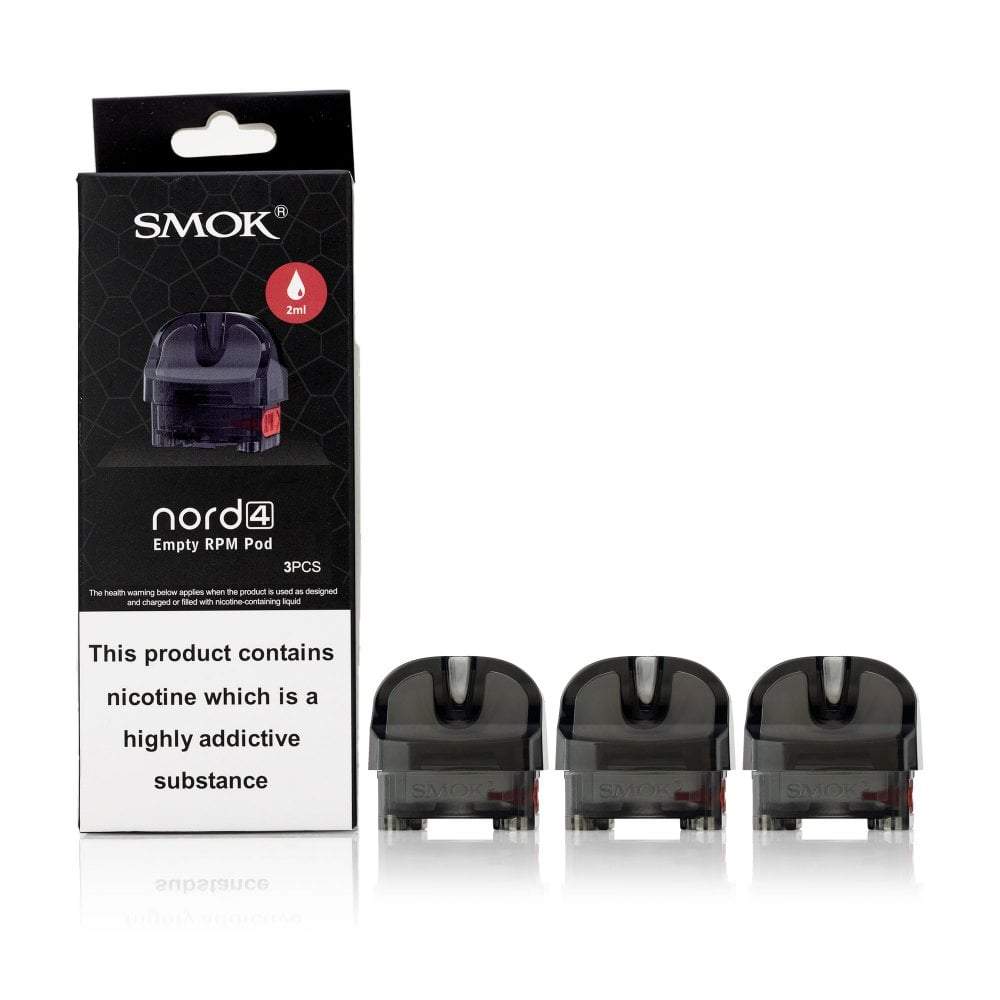 SMOK Nord 4 Replacement Pods - 3pck 3/pkg / RPM Pod Okotoks Vape SuperStore Okotoks Alberta