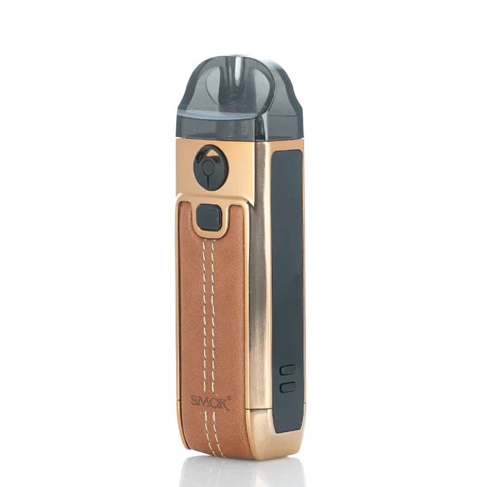 Smok Nord 4 Vape Pod Kit-80W Brown Leather Okotoks Vape SuperStore Okotoks Alberta