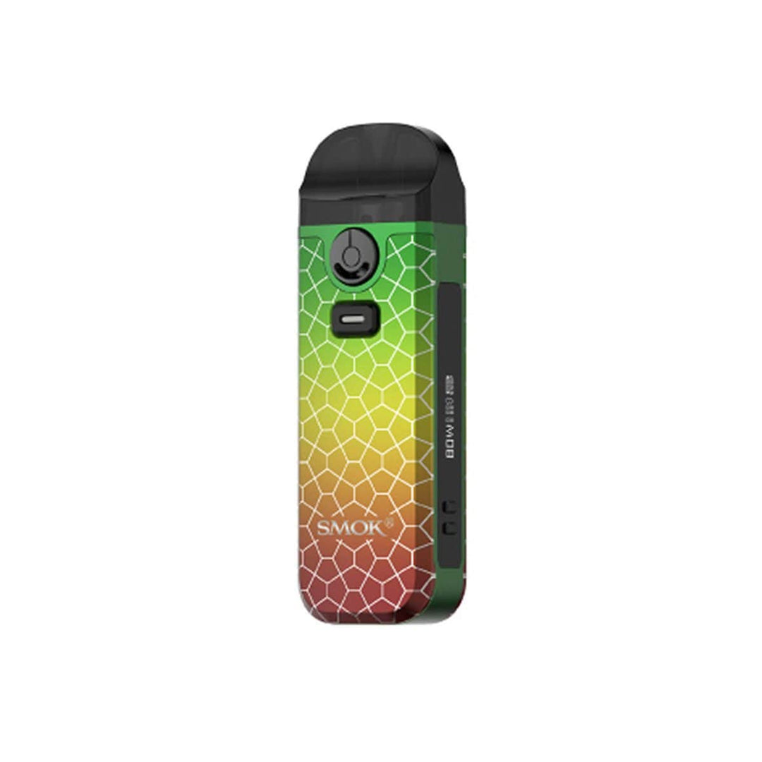 Smok Nord 4 Vape Pod Kit-80W Rasta Green Armour Okotoks Vape SuperStore Okotoks Alberta