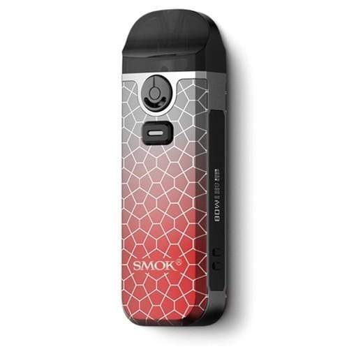 Smok Nord 4 Vape Pod Kit-80W Red Grey Armour Okotoks Vape SuperStore Okotoks Alberta