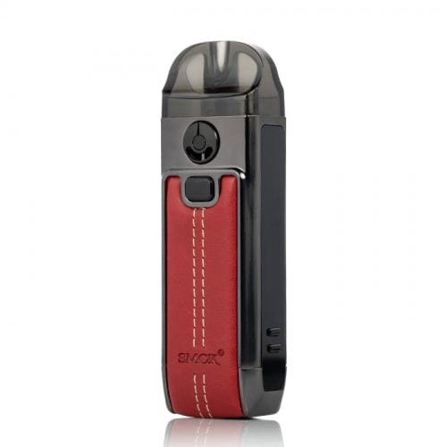 Smok Nord 4 Vape Pod Kit-80W Red Leather Okotoks Vape SuperStore Okotoks Alberta