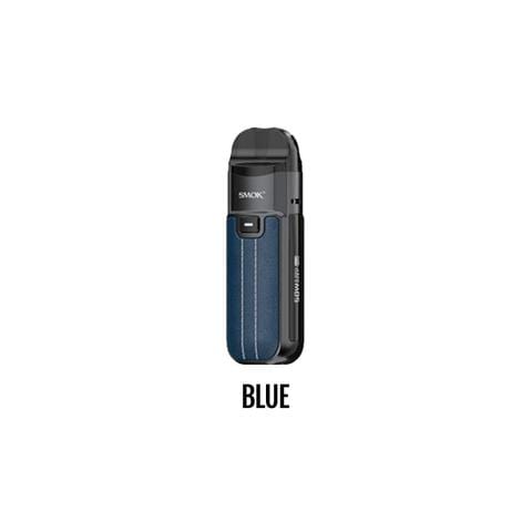 Smok Nord 50W Vape Pod Kit-1800 mAh Blue Leather Okotoks Vape SuperStore Okotoks Alberta