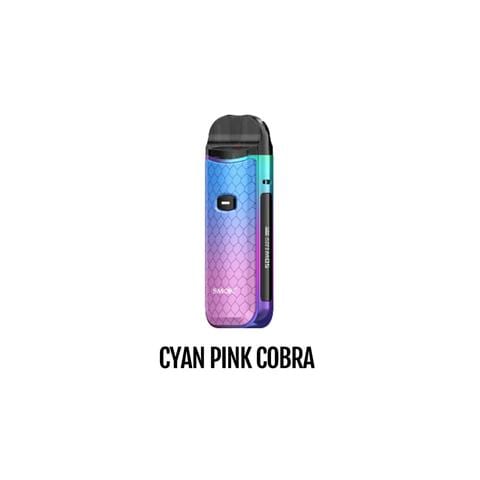 Smok Nord 50W Vape Pod Kit-1800 mAh Cyan Pink Cobra Okotoks Vape SuperStore Okotoks Alberta