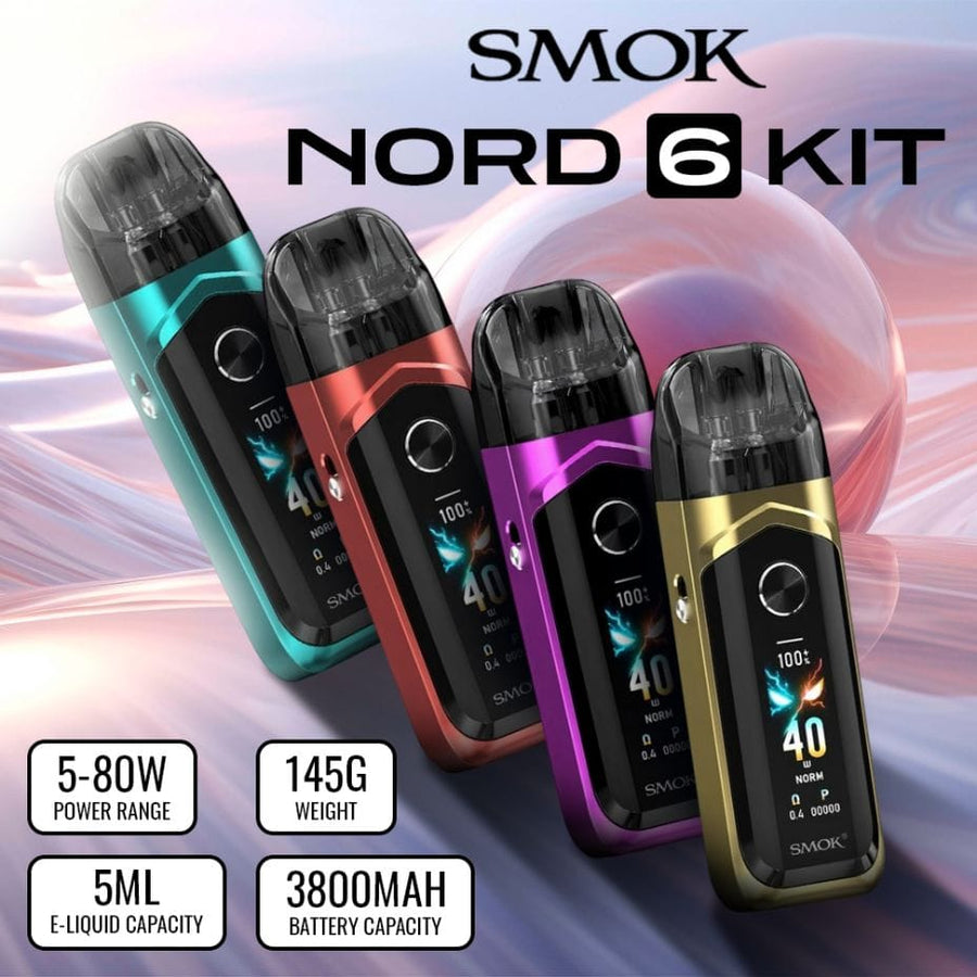 Smok Nord 6 80W Pod Kit-3800mAh Okotoks Vape SuperStore Okotoks Alberta