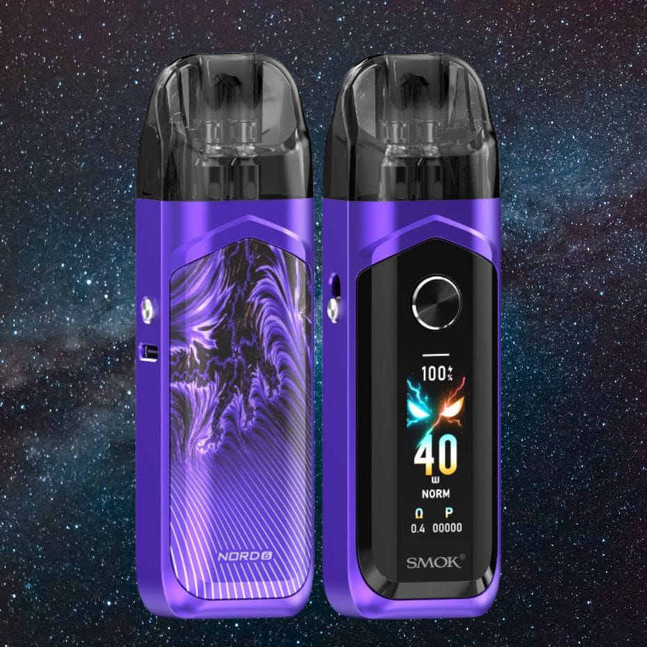 Smok Nord 6 80W Pod Kit-3800mAh Purple Okotoks Vape SuperStore Okotoks Alberta