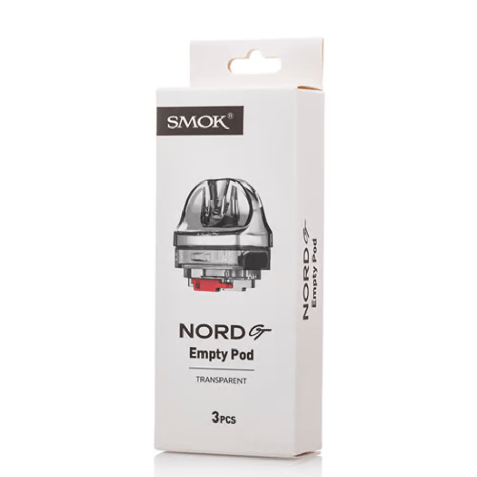 Smok Nord GT Empty Replacement Pods 3/pkg Okotoks Vape SuperStore Okotoks Alberta